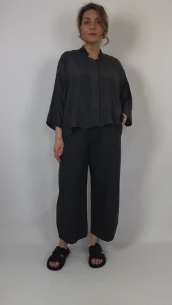 Aequamente 126 Blouse Asfalto