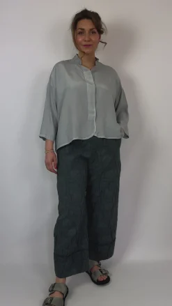 Aequamente 126 Blouse Ghiaccio