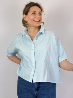 Aequamente 158 Shirt Cielo