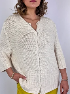 Apuntob 1954 Cardigan Milk