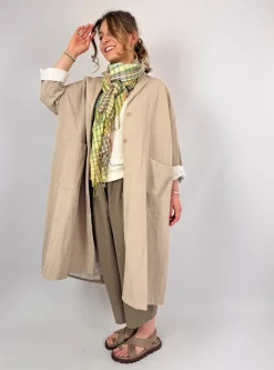 Apuntob 1948 Coat Ecru
