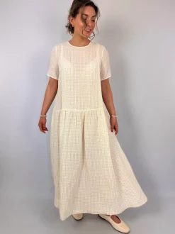 Apuntob 1649 Dress Milk Sand