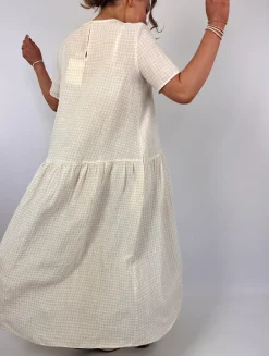Apuntob 1649 Dress Milk Sand