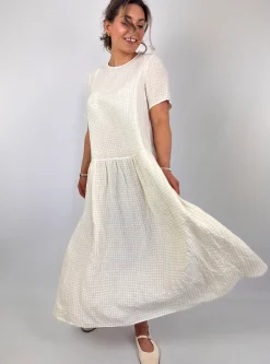 Apuntob 1649 Dress Milk Sand