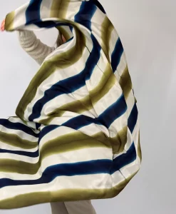 Denovembre Miracle Scarf Blue/Khaki