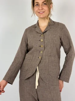 Der Antagonist 33 Jacket Brown Check
