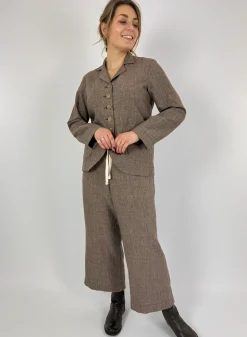 Der Antagonist 33 Jacket Brown Check