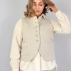 Der Antagonist 3 Waistcoat Natural