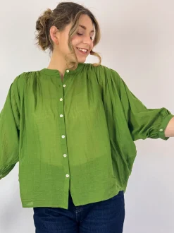 Diega Celesto Blouse Green