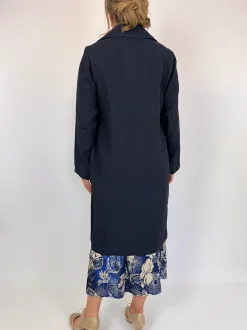 Diega Mileno Coat Marine