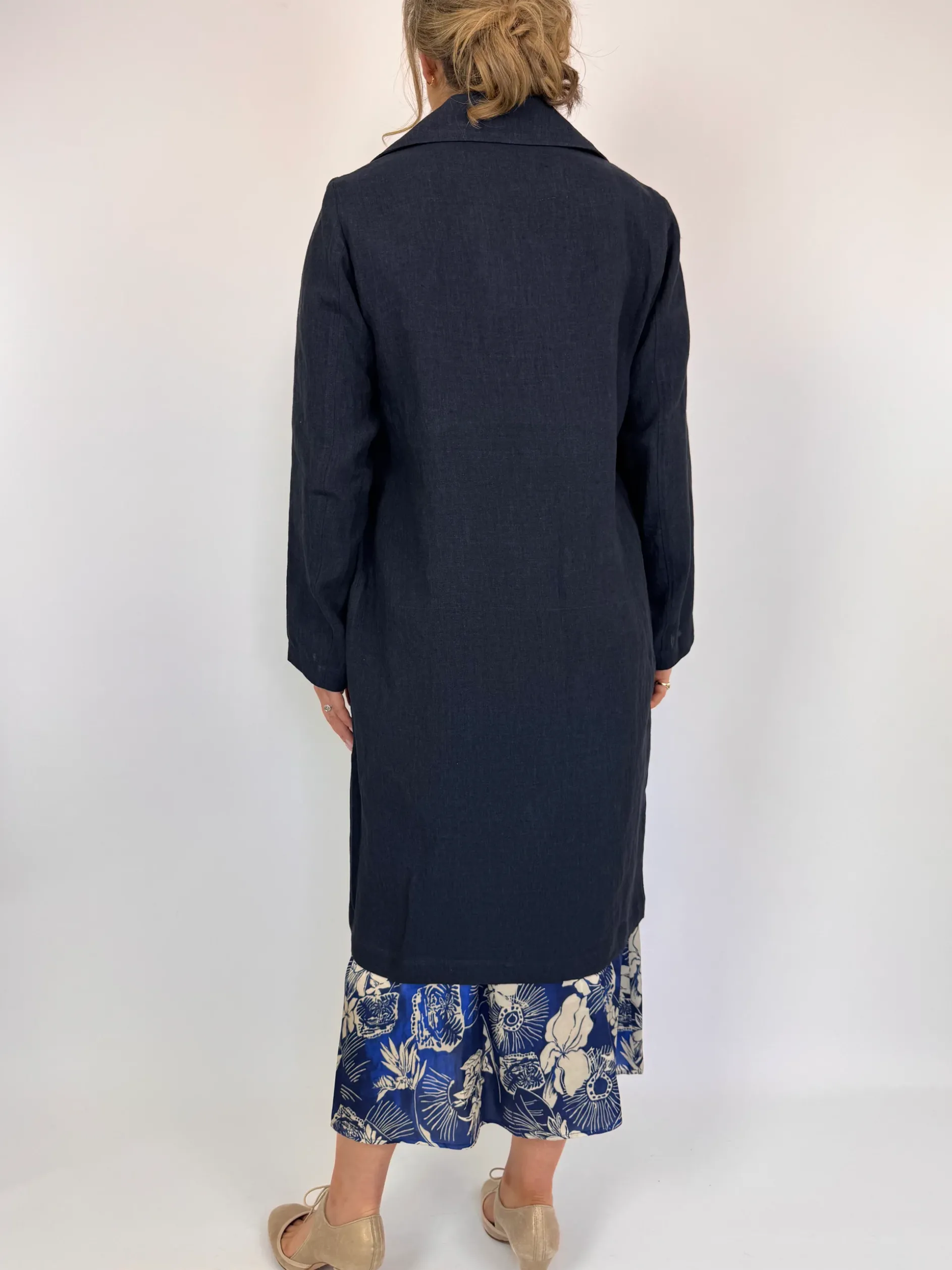 Diega Mileno Coat Marine