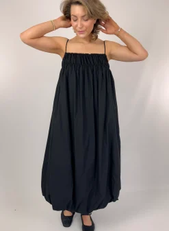 Emin & Paul Puff Dress Black