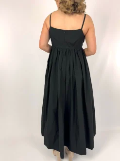 Emin & Paul Tie Front Dress Black