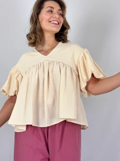 Emin & Paul Volume Blouse Butter