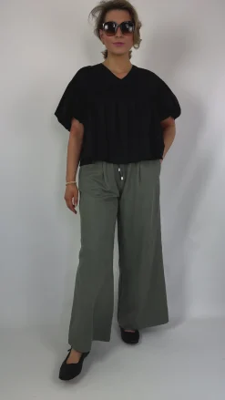 Emin & Paul Volume Blouse Black