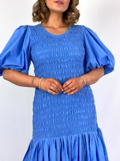 Emin & Paul Volume Dress Sky