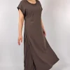 European Culture 1250 Dress Brown
