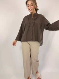 European Culture 6700 Shirt Brown