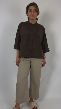 European Culture 6700 Shirt Brown