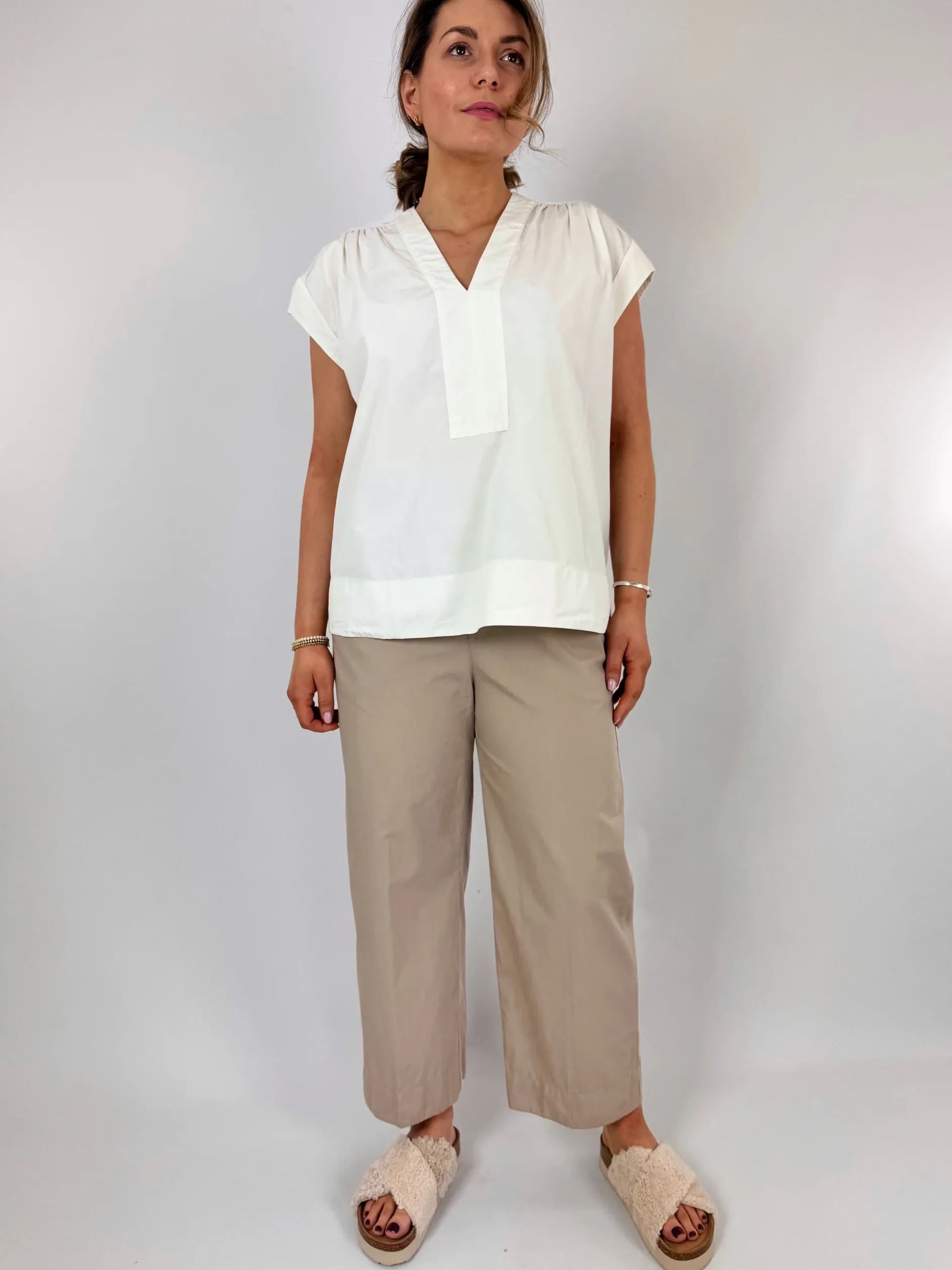 European Culture 66M0 Shirt White