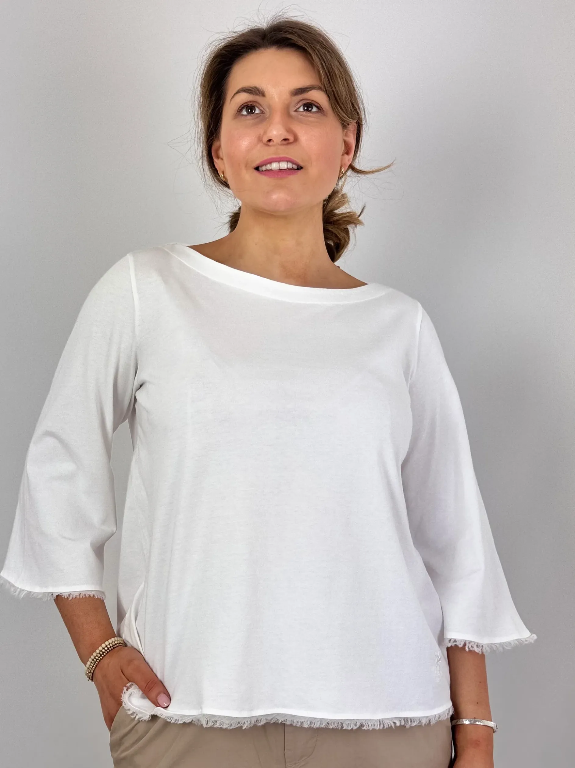 European Culture 373U T-Shirt White