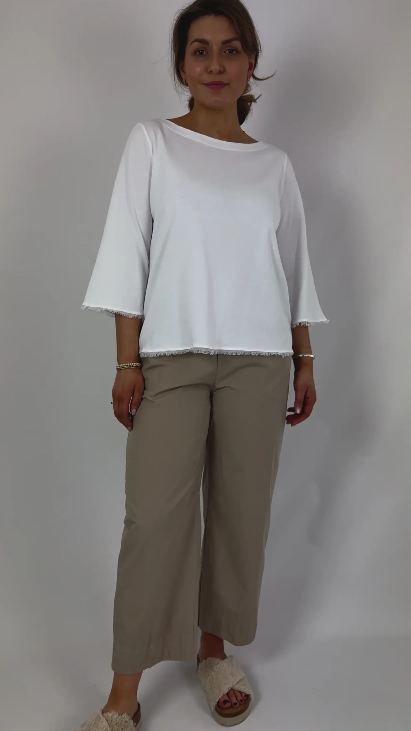 European Culture 373U T-Shirt White