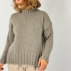 Evam Eva Turtleneck Jumper Mocha