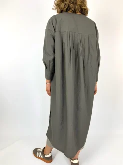 Evam Eva Wool Dress Winter Leaf