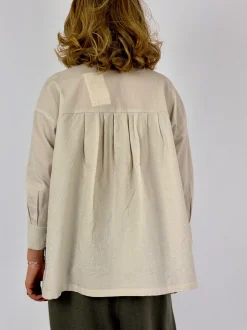 Evam Eva Wool Shirt Antique White