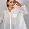 Ewa i Walla Eris Blouse White