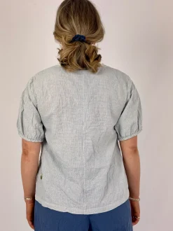 Ewa i Walla Kitty Blouse Check