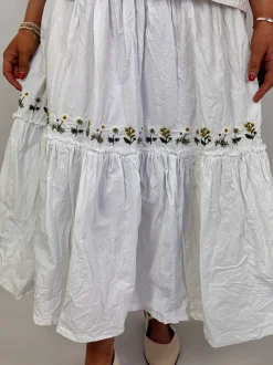 Ewa i Walla Laura Skirt White