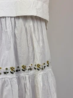 Ewa i Walla Laura Skirt White