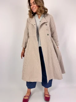Ewa i Walla Milo Coat Stripe