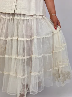 Ewa i Walla Sandra Skirt Bone