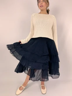 Ewa i Walla Tine Skirt Black