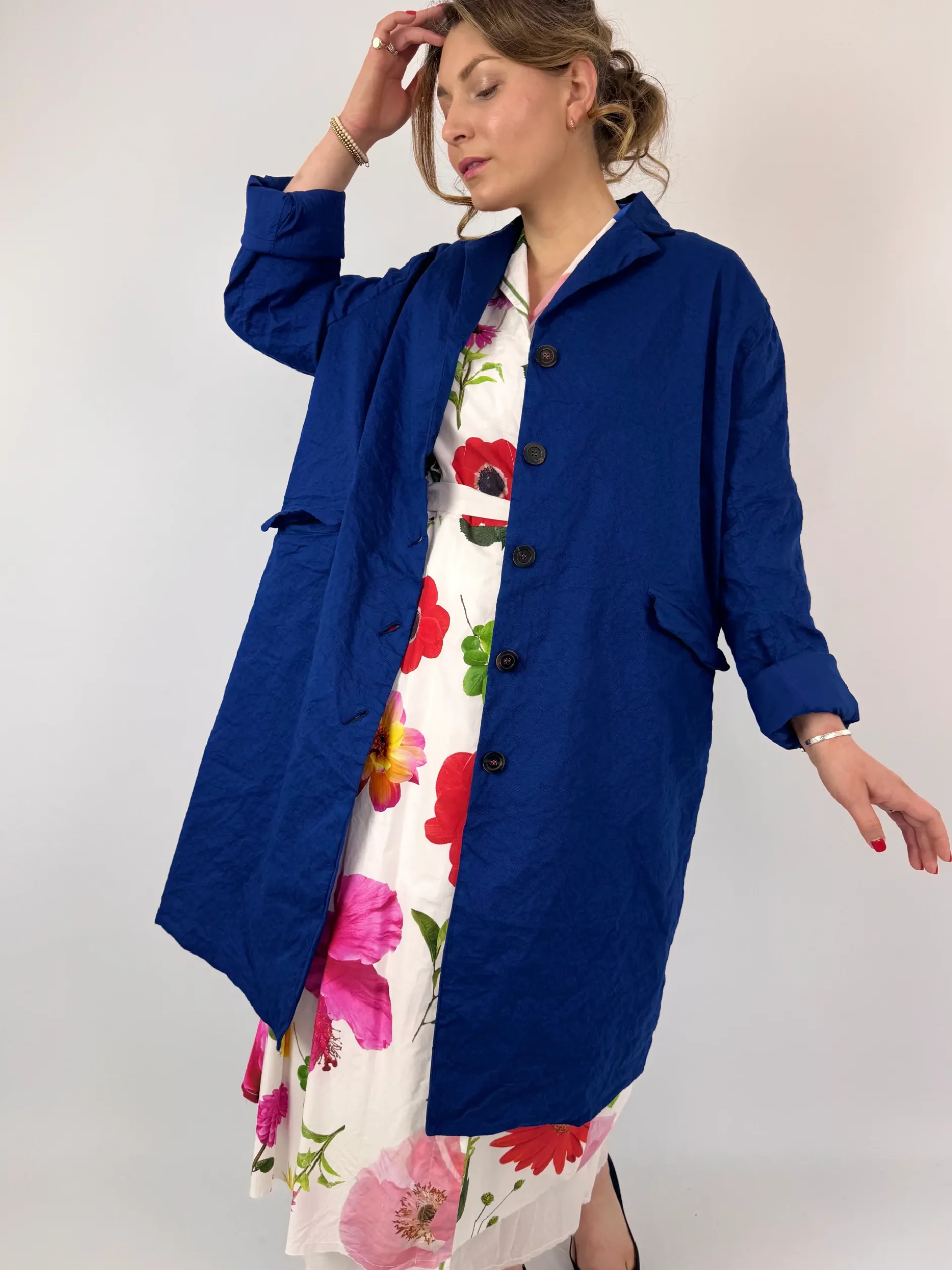 Hannoh Wessel Chloe Coat Blue
