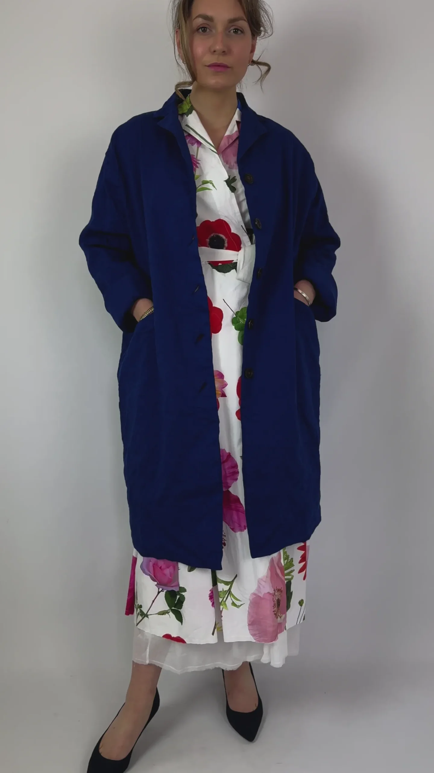 Hannoh Wessel Chloe Coat Blue