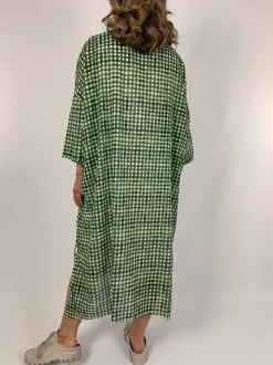 Hannoh Wessel Detta Dress Green Check