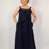 Hannoh Wessel Diana Dress Navy