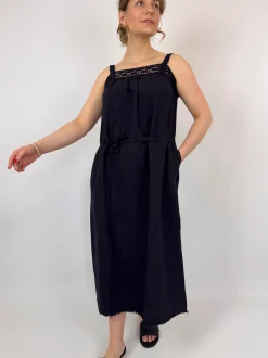 Hannoh Wessel Diana Dress Navy