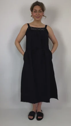 Hannoh Wessel Diana Dress Navy