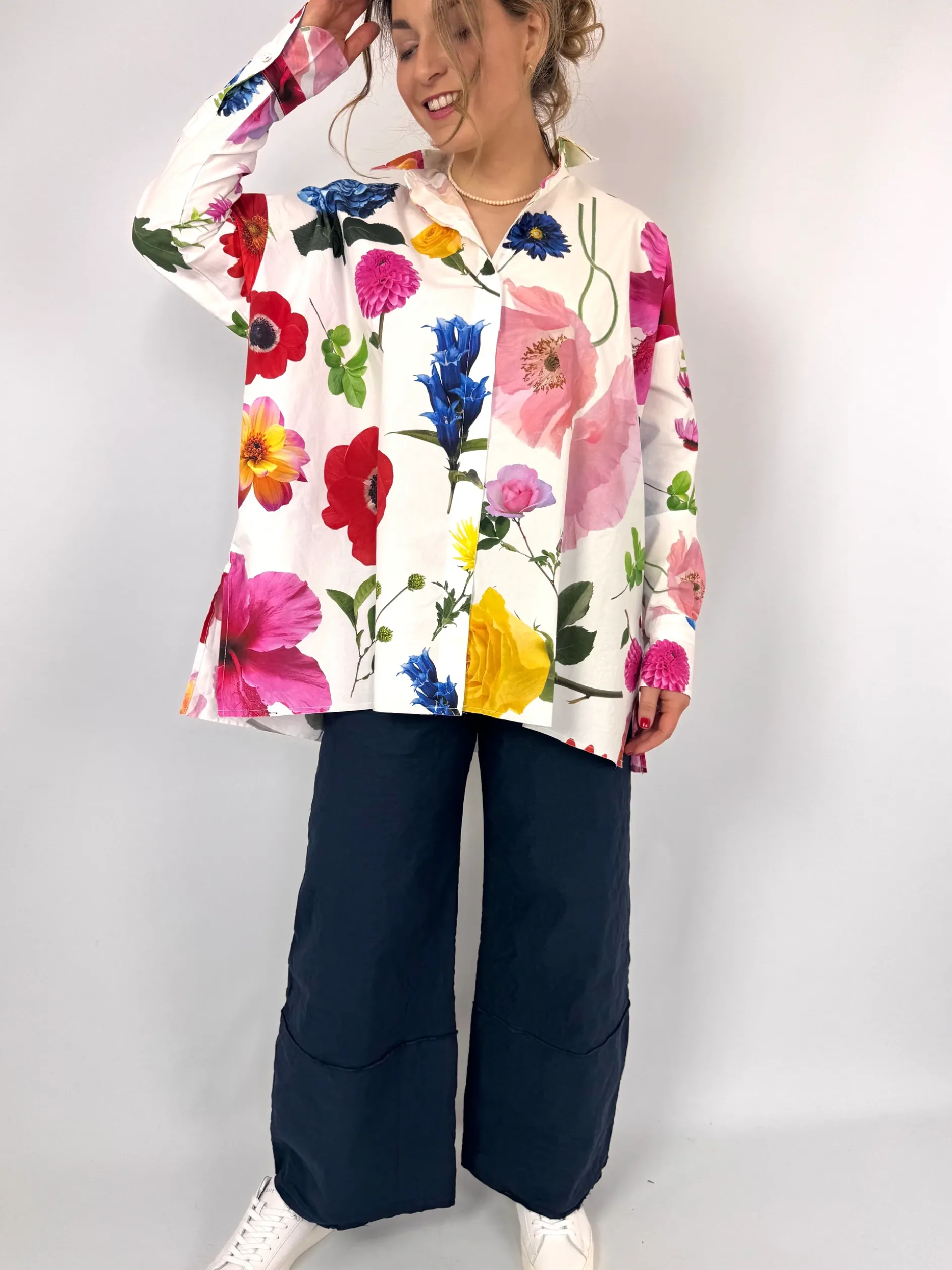 Hannoh Wessel Sarita Shirt Flowers
