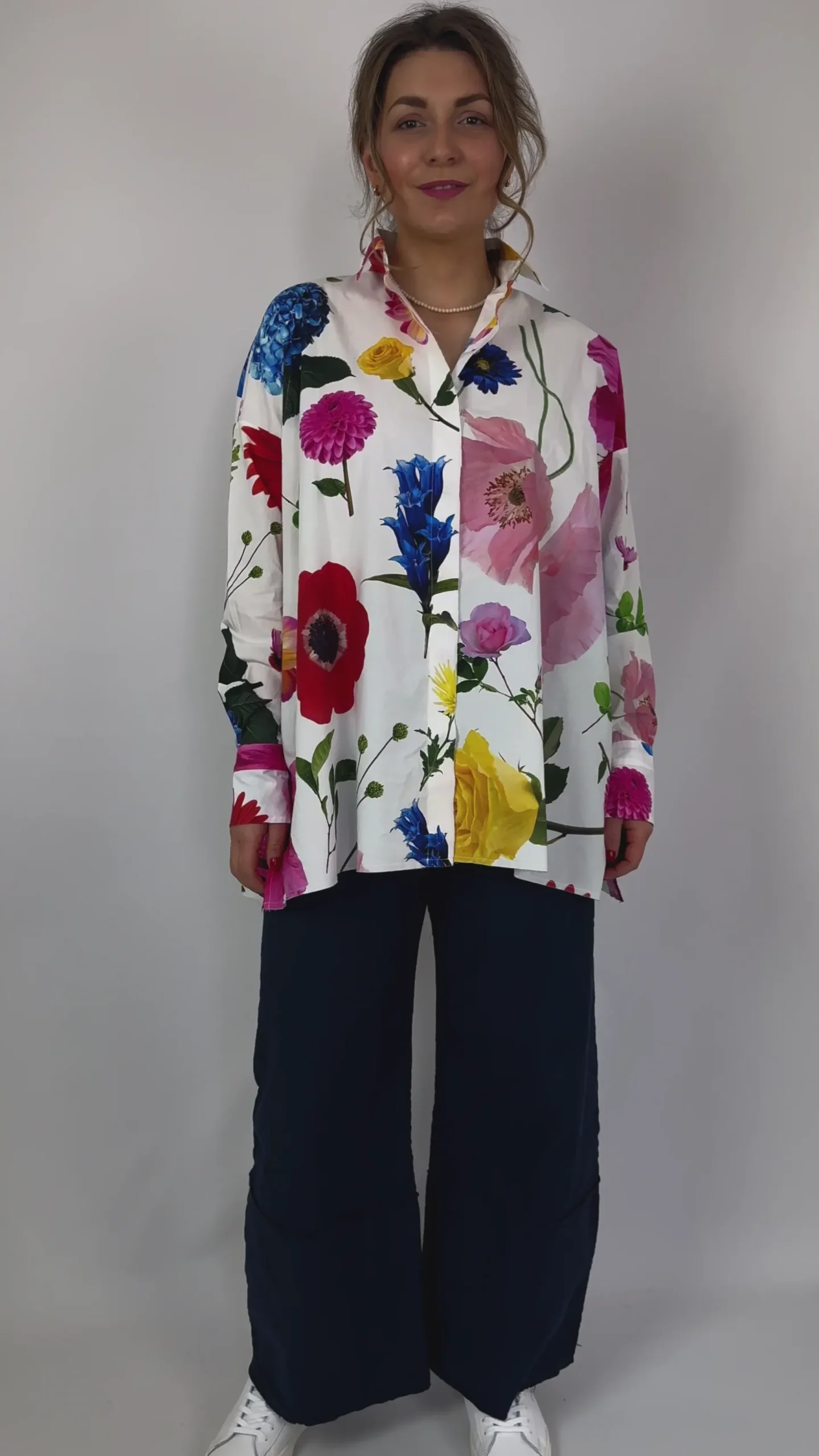 Hannoh Wessel Sarita Shirt Flowers