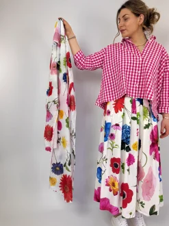 Hannoh Wessel Saskia Scarf Flowers