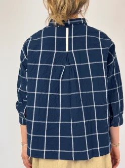 Hannoh Wessel Savannah Shirt Navy Check