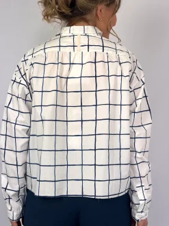 Hannoh Wessel Sonja Shirt Blue Check