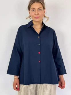 J.Llambias Faro Shirt Black/Navy