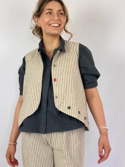 J.Llambias Fatima Waistcoat Stripe
