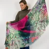 Jo Edwards Bella Embroidered Scarf